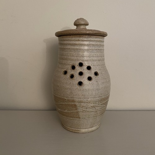 Vintage studio pottery garlic - pottery,