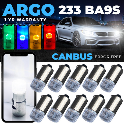 Ba9s 233 led white - led,
