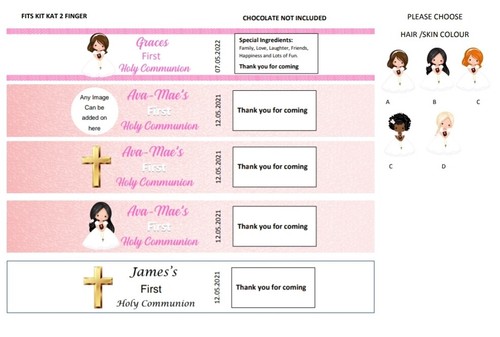 Personalised 1st holy - 6,