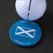 Scotland Flag BIG golf ball