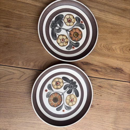 Mayflower denby 2 plates - x,