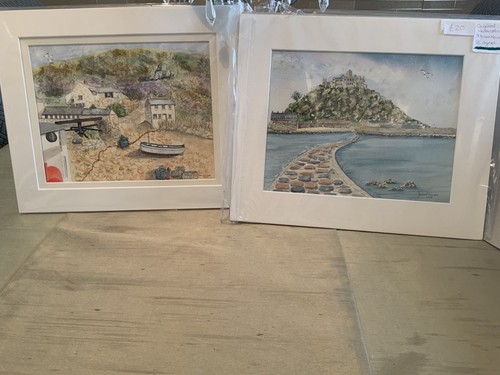 Original watercolours by - 2,
