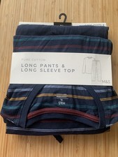 M&S Mens Pyjamas Pure Cotton