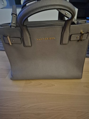 Kurt geiger grey leather small - grey,