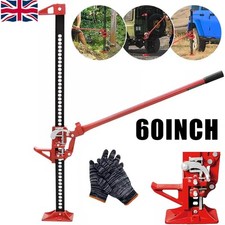 High Lift Ratchet Farm Jack 60" 3000kg 3T Jack Hoist Winch Off Road Rescue