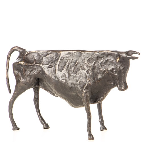 Bronze sculpture bull moderne - bull,