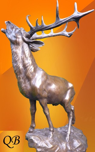 Stags bronze figurine 1920 - bronze, 1920's