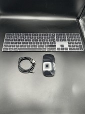 Apple Magic Keyboard A1843 & Magic Mouse A1657 Black