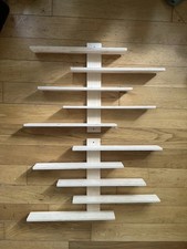 IKEA LUSTIGT Wall shelf, 37x37 cm, 303.818.52. Model Car Display Shelves x2