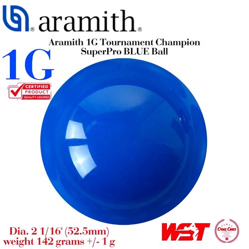 Blue aramith tournament - 1g,