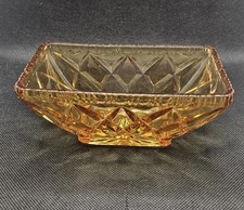 Vintage 50s Amber Coloured