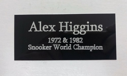 Alex higgins 110x50mm - higgins,