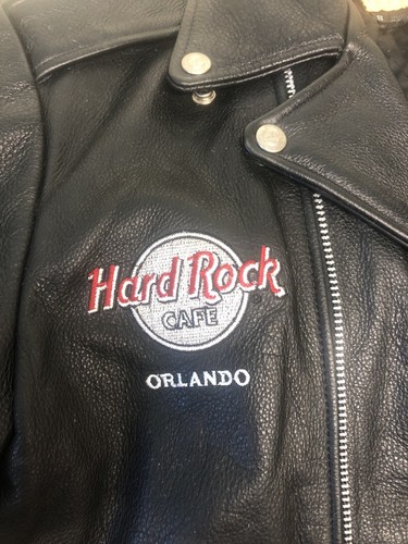 Hard rock cafe real leather - real,