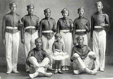 1920s Vintage Photo Acrobat Dance Troupe Circus ? Child Performer Uniforms