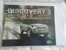 Land Rover Discovery 3 Commercial brochure 2009 ref LRML 2806/08