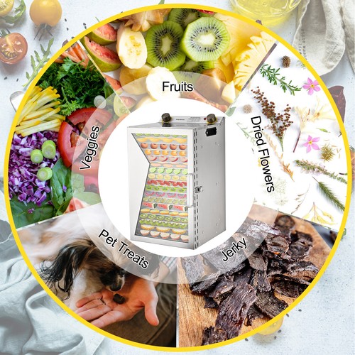 Tray food dehydrator - 18,