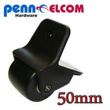 Pair 50mm black surface - pair,