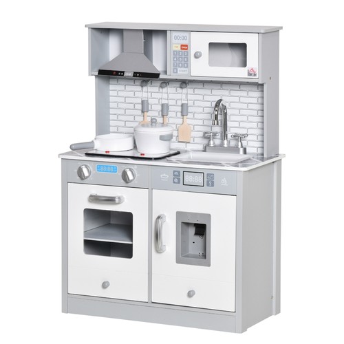 Homcom kids wooden toy - homcom, kitchen