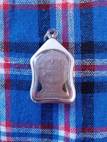 Thai budfha amulet coin - amulet,