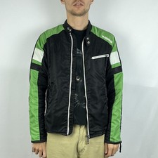 2000s Energie Miss Sixty Black Racer Rave Jacket