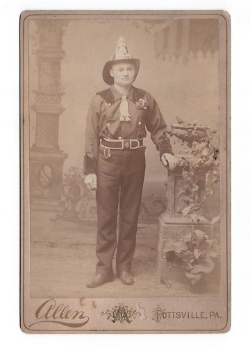 Rare photograph fireman - photograph,