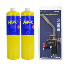 Blow Torch and 2x Mapp+ Gas