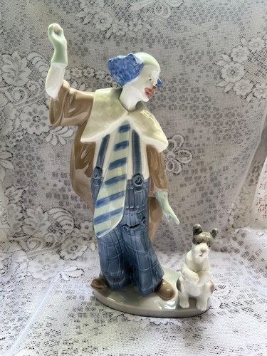 Nao lladro clown circus - lladro,