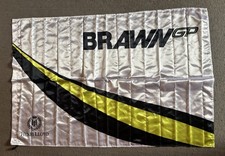 Rare Brawn GP Flag Formula 1 Flag F1 by Henri Lloyd F1 Grand