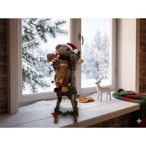 Vintage style christmas plush - vintage-style,