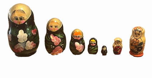 Russian wooden babushka - russian,