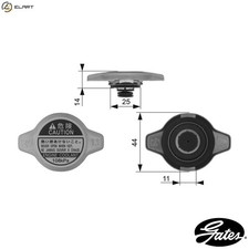 CAP RADIATOR RC134 FOR