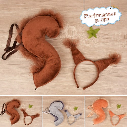 2pcs squirrel ear shape - squirrel,
