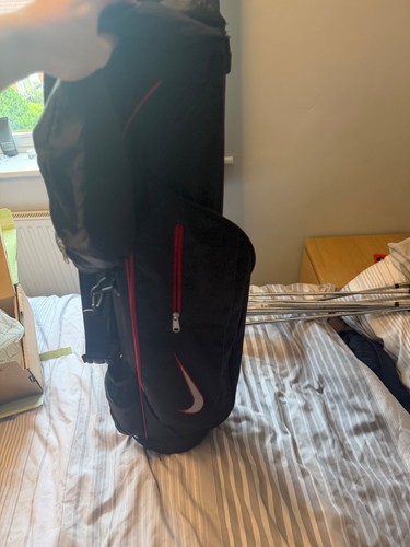 Nike golf pencil bag - pencil, black/red