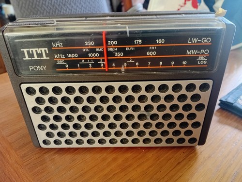 Itt pony portable transistor - pony,