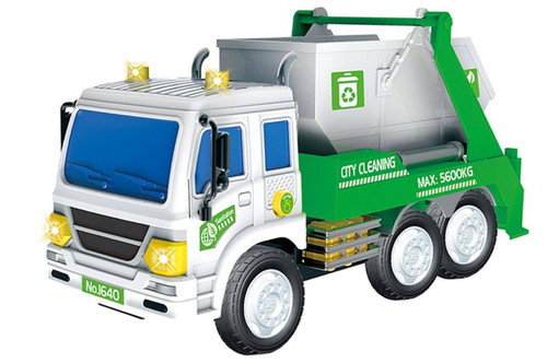 Garbage truck city - city, cleaning