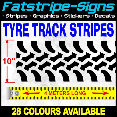 Tyre track car - track, stripes