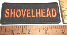 Harley "Shovelhead" patch
