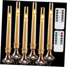  6 Pcs Flameless Taper LED