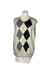 Dockers oatmeal beige argyle