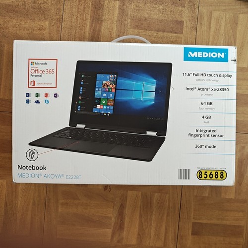 Medion akoya e2228t fhd - e2228t, 11.6"