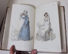 Ackermann's Repository of Arts, bound volume Jan-June 1821. 36 plates complete