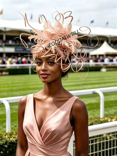 Women feather fascinator hat - women's,