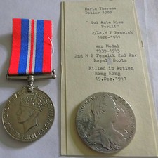 WW2 NAMED MEDAL OFFICER