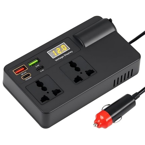 Car 200w power inverter - power, 12v