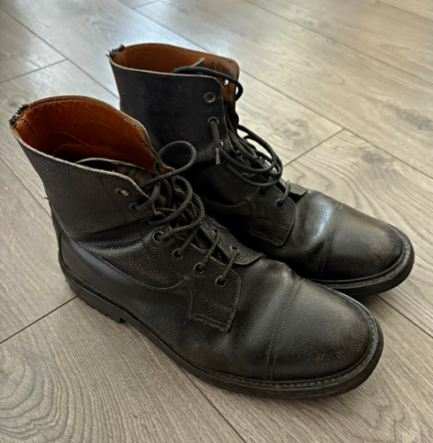 Men trickers black leather - men’s,