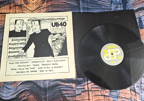 Ub40 live black vinyl lp - live,