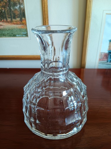 Antique clear glass wine - antique,