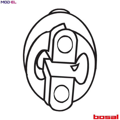 Rubber strip exhaust system - strip,