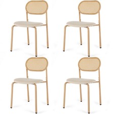 4/6X Boho Dining Chairs Set