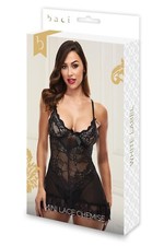 New Womens Black Mini Lace